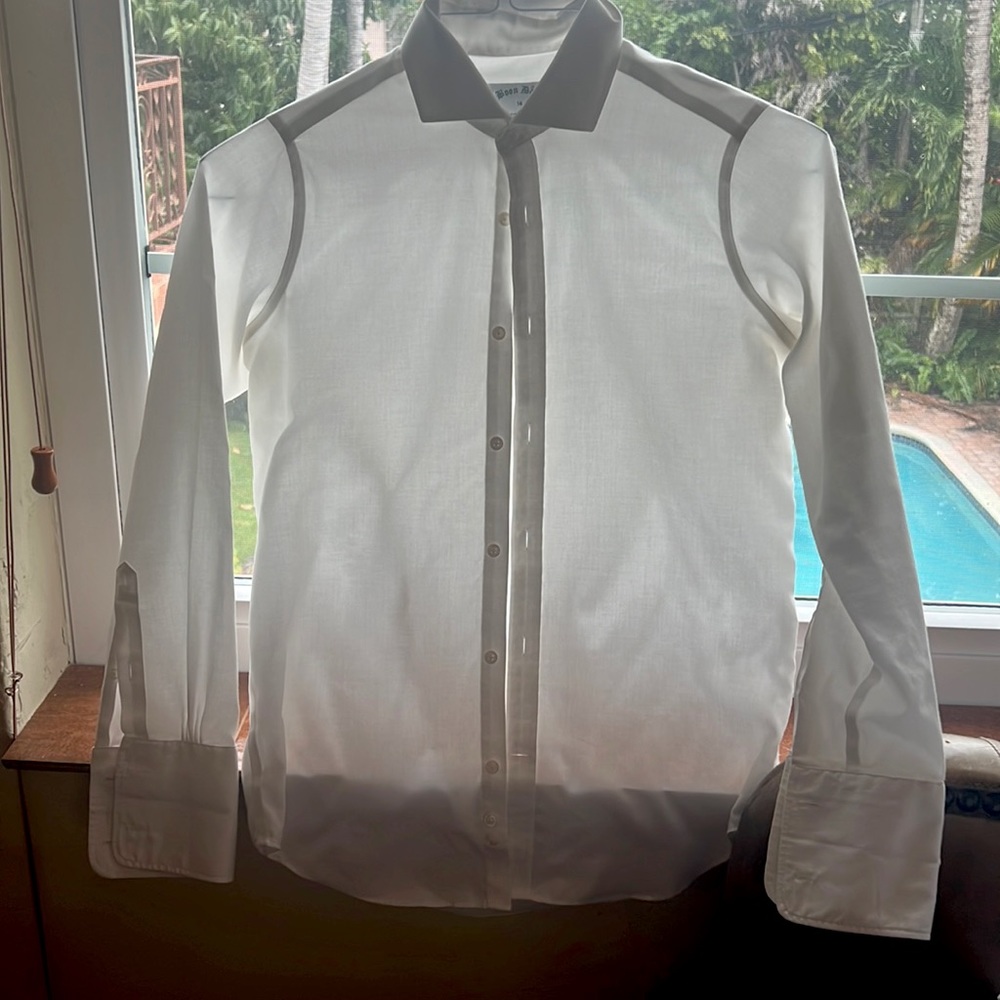 Designer Boon Dash boys dress shirt size 14